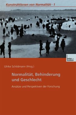 Cover Normalität, Behinderung und Geschlecht (eBook, PDF)