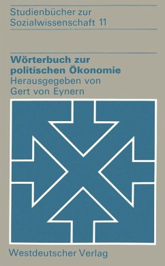 Wörterbuch zur politischen Ökonomie (eBook, PDF) Cover Wörterbuch zur politischen Ökonomie (eBook, PDF)