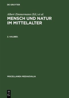 Cover Mensch und Natur im Mittelalter. 2. Halbbd (eBook, PDF)