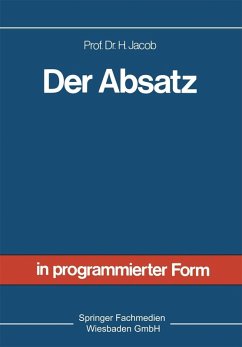 Cover Der Absatz (eBook, PDF)