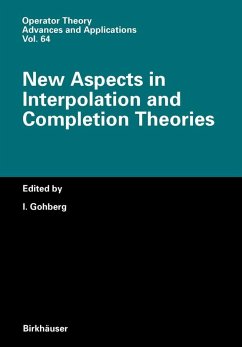Cover New Aspects in Interpolation and Completion Theories (eBook, PDF)
