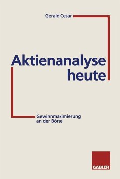 Aktienanalyse heute (eBook, PDF)
