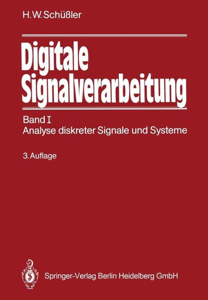 Digitale Signalverarbeitung (eBook, PDF)