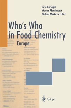 Who's Who in Food Chemistry (eBook, PDF)