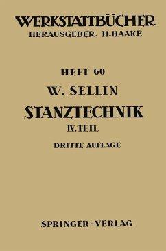 Stanztechnik (eBook, PDF) - Sellin, W.