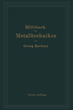 Hilfsbuch für Metalltechniker (eBook, PDF) - Buchner, Georg