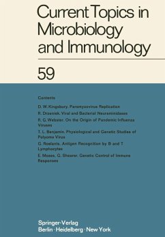 Current Topics in Microbiology and Immunology (eBook, PDF) - Arber, W.; Rott, R.; Schweiger, H. G.; Sela, M.; Svru?ek, L.; Vogt, P. K.; Wecker, E.; Braun, W.; Haas, R.; Henle, W.; Hofschneider, P. H.; Jerne, N. K.; Koldovský, P.; Koprowski, H.; Maaløe, O.
