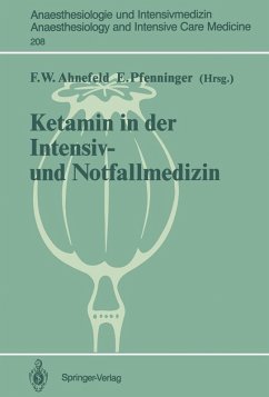 Ketamin in der Intensiv- und Notfallmedizin (eBook, PDF)