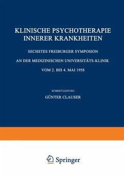 Klinische Psychotherapie Innerer Krankheiten (eBook, PDF)