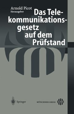 Cover Das Telekommunikationsgesetz auf dem Prüfstand (eBook, PDF)