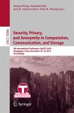 Security, Privacy, and Anonymity in Computation, Communication, and Storage (eBook, PDF)