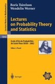 Lectures on Probability Theory and Statistics (eBook, PDF)