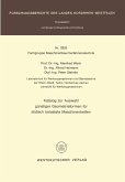 Katalog zur Auswahl günstiger Geometrieformen für statisch belastete Maschinenbetten (eBook, PDF)