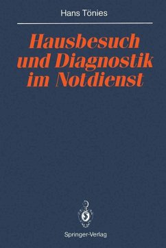 Hausbesuch und Diagnostik im Notdienst (eBook, PDF) - Tönies, Hans