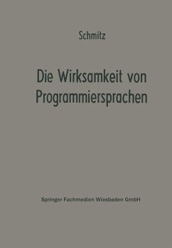 Die Wirksamkeit von Programmiersprachen (eBook, PDF)