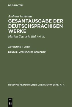 Cover Vermischte Gedichte (eBook, PDF)