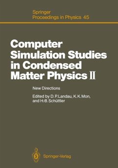 Cover Computer Simulation Studies in Condensed Matter Physics II (eBook, PDF)