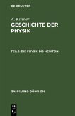 Die Physik bis Newton (eBook, PDF)