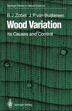 Wood Variation (eBook, PDF) - Zobel, Bruce J.; Buijtenen, Johannes P. Van