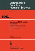 Analysis and Optimization of Systems (eBook, PDF)