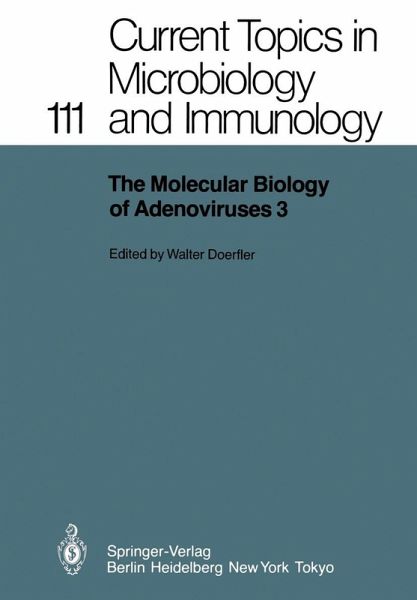 The Molecular Biology of Adenoviruses 3 (eBook, PDF)