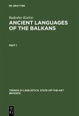 Ancient Languages of the Balkans (eBook, PDF) Ancient Languages of the Balkans (eBook, PDF)