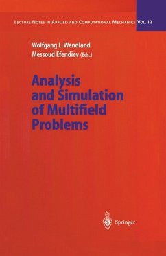 Analysis and Simulation of Multifield Problems (eBook, PDF)