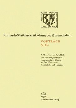 Cover Die Bedeutung der Produktinnovation in der Chemie am Beispiel der Azol-Antimykotika und -Fungizide (eBook, PDF)