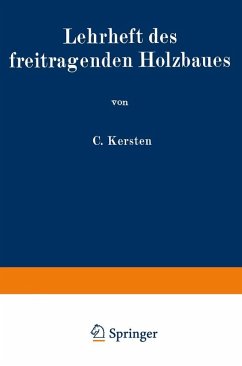 Cover Lehrheft des freitragenden Holzbaues (eBook, PDF)
