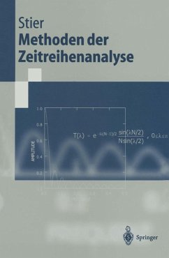 Methoden der Zeitreihenanalyse (eBook, PDF) - Stier, Winfried