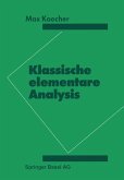 Klassische elementare Analysis (eBook, PDF)