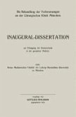 Die Behandlung der Verbrennungen an der Chirurgischen Klinik München (eBook, PDF)