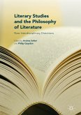 Literary Studies and the Philosophy of Literature (eBook, PDF)
