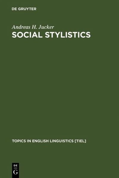 Social Stylistics (eBook, PDF) Social Stylistics (eBook, PDF)
