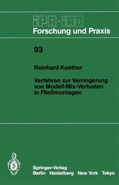 Verfahren zur Verringerung von Modell-Mix-Verlusten in Fließmontagen (eBook, PDF) - Koether, Reinhard