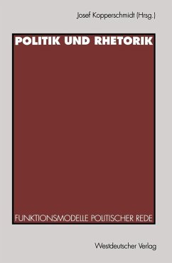 Cover Politik und Rhetorik (eBook, PDF)
