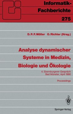 Cover Analyse dynamischer Systeme in Medizin, Biologie und Ökologie (eBook, PDF)