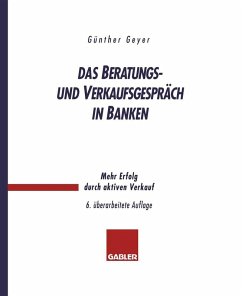 Cover Das Beratungs- und Verkaufsgespräch in Banken (eBook, PDF)