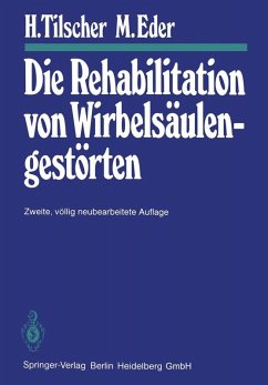 Cover Die Rehabilitation von Wirbelsäulengestörten (eBook, PDF)