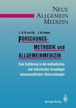 Forschungsmethodik und Allgemeinmedizin (eBook, PDF) - Eijk, Jan T. M. Van; Gubbels, J. W.