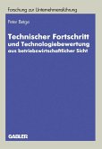 Technischer Fortschritt und Technologiebewertung aus betriebswirtschaftlicher Sicht (eBook, PDF)