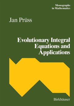 Evolutionary Integral Equations and Applications (eBook, PDF) - Prüss, J.