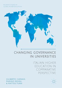 Changing Governance in Universities (eBook, PDF) - Capano, Giliberto; Regini, Marino; Turri, Matteo