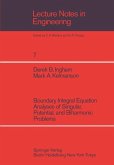 Boundary Integral Equation Analyses of Singular, Potential, and Biharmonic Problems (eBook, PDF)