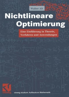 Nichtlineare Optimierung (eBook, PDF) - Alt, Walter