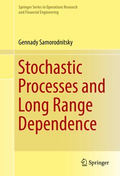 Stochastic Processes and Long Range Dependence (eBook, PDF) - Samorodnitsky, Gennady