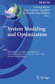 System Modeling and Optimization (eBook, PDF)