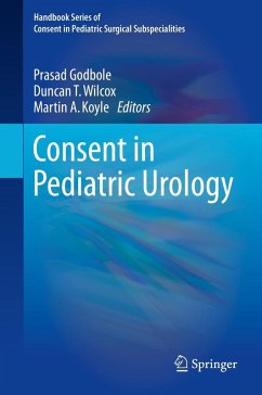 Cover Consent in Pediatric Urology (eBook, PDF)