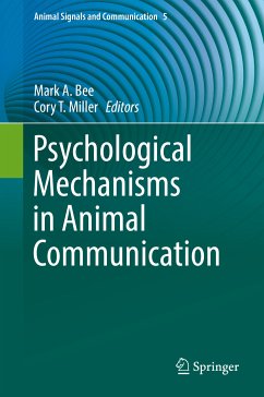 Psychological Mechanisms in Animal Communication (eBook, PDF)