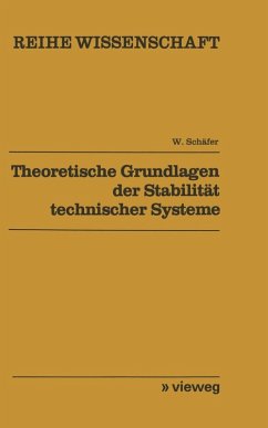 Cover Theoretische Grundlagen der Stabilität technischer Systeme (eBook, PDF)